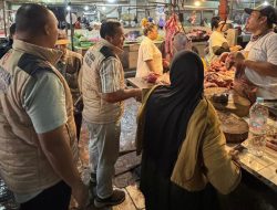 Satgas Pangan Ditreskrimsus Polda Kalsel Pantau Stabilitas Harga dan Pasokan Bahan Pokok Pasca Idul Adha di Pasar Antasari