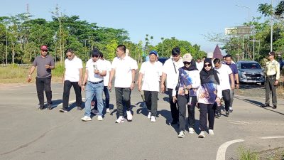 Bank Kalsel Gelar Jalan Santai Bersama ASN Pemprov Kalsel