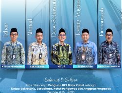 Fachrudin Lantik Kepengurusan UPZ Bank Kalsel Periode 2025-2030, Dorong Pelayanan Zakat yang Profesional”