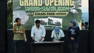 Peresmian Tahura Sultan Adam Site of Kalsel Park, Wagub Kalsel : Warisan untuk Generasi Mendatang