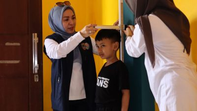 Ketua TP Posyandu Kalsel Kunjungi Rumah KIA, Sosialisasikan Program 6 SPM Posyandu Era Baru