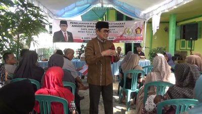 Gusti Yasni Iqbal Serap Aspirasi Warga Kampung Melayu, Dorong Pengembangan Terpadu Wisata Kampung Biru