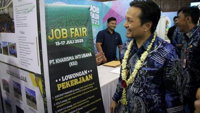 Wagub Kalsel Buka Job Fair 2025 : Pentingnya Menyiapkan Sumber Daya Manusia  Yang Handal
