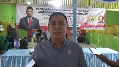 Warga Sungai Miai Sampaikan Aspirasi Saat Reses, Isnaini Janji Perjuangkan Realisasi Pembangunan
