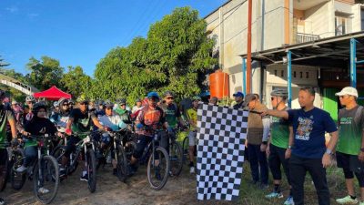 Dispora Kalsel dan BMCC Gelar Gowes Bareng 2025