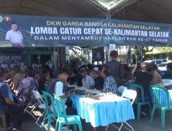 PKB Kalsel Gelar Turnamen Catur Cepat Berhadiah Motor Listrik dan Duit Jutaan Rupiah