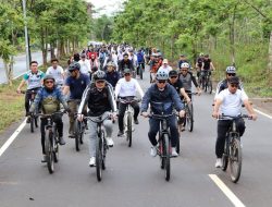 Dispora Kalsel Gelar Gowes dan Gerak Jalan Hingga Lomba Olahraga Tradisional