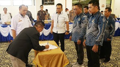 Pemkab Kotabaru Hadiri Pelantikan Pengurus JMSI Kotabaru 2025–2030