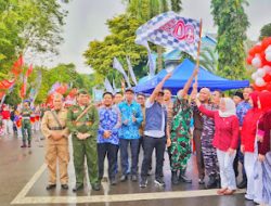 Karnaval HUT RI ke-80 Di Kotabaru, Mengangkat Tema Nostalgia Persatuan dalam Keragaman Budaya
