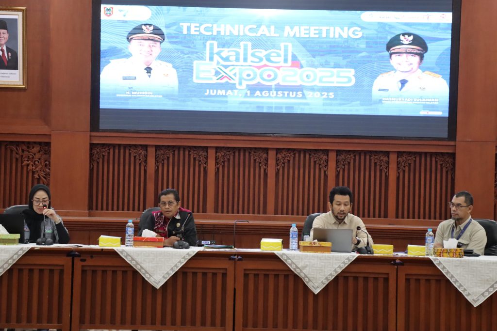 Pemprov Gelar Technical Meeting Kalsel Expo 2025