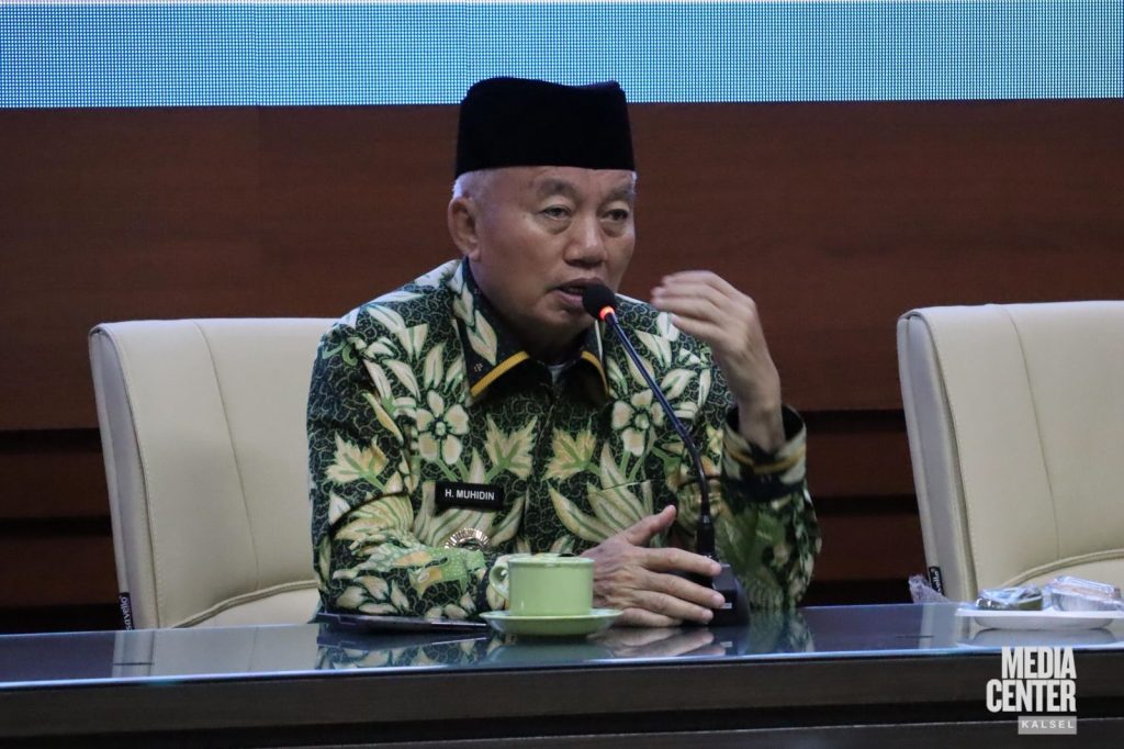 Gubernur Kalsel H Muhidin Tetapkan RPJMD 2025-2029