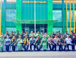 Pemkab Kotabaru Hadiri Pisah Sambut Dandim 1004/Kotabaru
