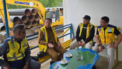 Pemprov Kalsel Tinjau Proyek Jumbatan Pulau Laut