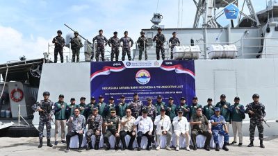 Gubernur H. Muhidin Dukung Pemerataan Layanan Keuangan, Bersama Bank Indonesia dan TNI AL