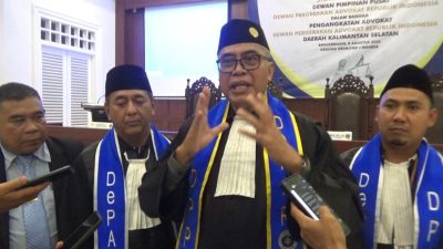 DePa-RI Lantik 15 Advokat Baru di FH ULM, Tekankan Integritas dan Pengabdian