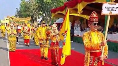 Kalsel Harumkan Budaya Banua di Pekan Melayu Budaya Serumpun 2025 di Riau