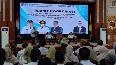 Disdikbud Kalsel Samakan Persepsi Pelaksanaan Program Pendidikan TA 2025/2026