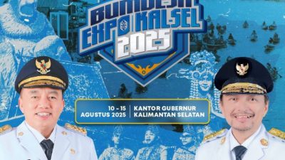 11 Kabupaten Tampilkan Produk Unggulan Di BUMDesa Expo 2025 Di Perkantoran Gubernur Kalsel