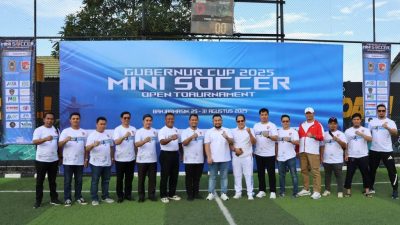 Gubernur Cup 2025 Mini Soccer Resmi Dibuka