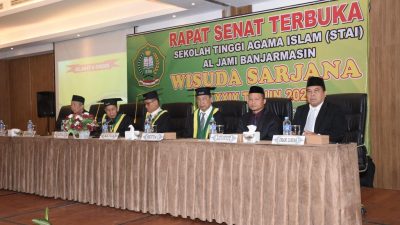 STAI Al Jami Banjarmasin Wisuda 179 Mahasiswa Program Sarjana