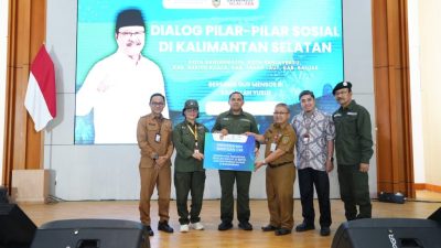 Pemprov Kalsel Apresiasi Kehadiran Mensos RI, Tingkatkan Sinergi Pilar-Pilar Sosial