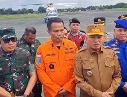 Gubernur Kalsel Muhidin Ikuti Perkembangan Pencarian Helikopter Hilang di Tanah Bumbu