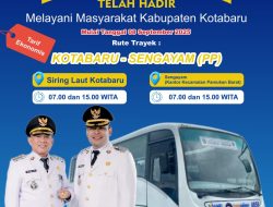“Trayek Kotabaru–Sengayam Mulai Beroperasi Pada 8 September 2025”