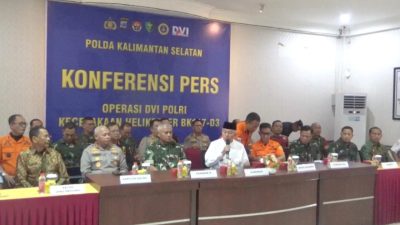 Operasi SAR Helikopter Jatuh di Mantewe Resmi Ditutup