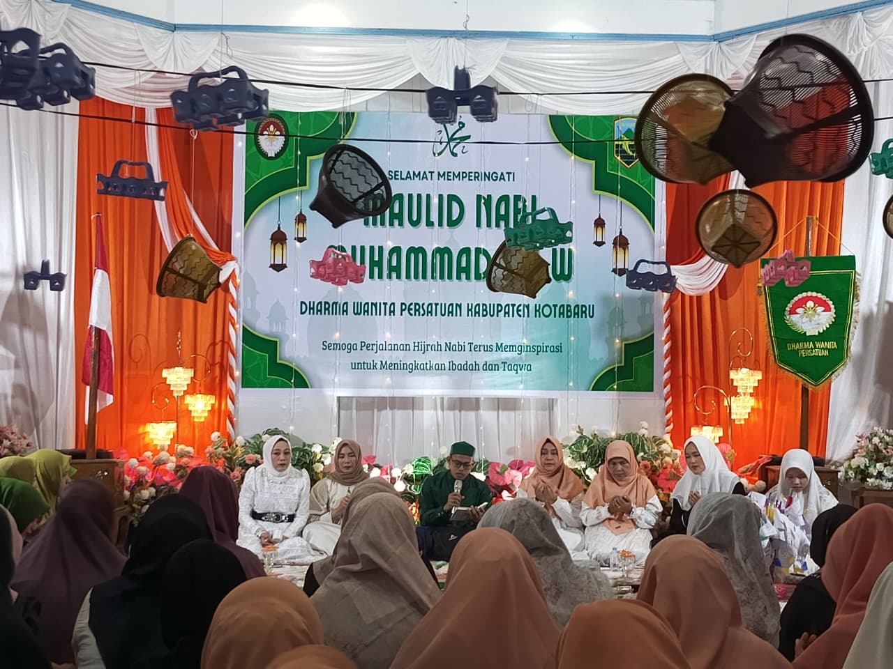 DWP Kabupaten Kotabaru Peringati Maulid Nabi Muhammad SAW
