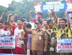 Bupati Rusli Tutup Ajang Sepak Bola Bupati Cup 2025: Wadah Prestasi dan Persaudaraan