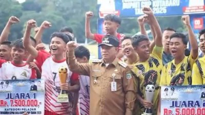Bupati Rusli Tutup Ajang Sepak Bola Bupati Cup 2025: Wadah Prestasi dan Persaudaraan