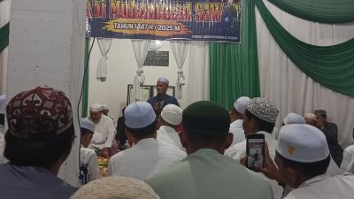 Maulid Nabi Muhammad SAW di Batuah Dimeriahkan Kehadiran Tuan Guru Jambi