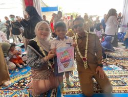 Balai Kota Jadi Lautan Warna, Anak-Anak Banjarmasin Asyik Mewarnai Bersama
