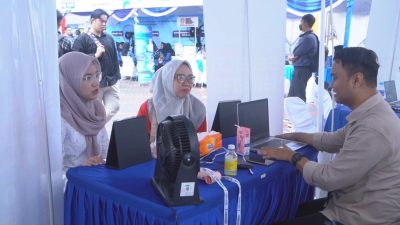 Job Fair 2025 Banjarmasin Diserbu Ratusan Pencari Kerja