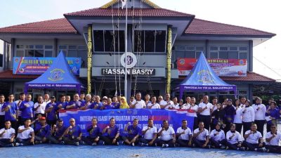 DJP Kalselteng dan TNI AL Sinergi, Perkuat Semangat Bela Negara