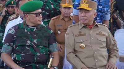 Sinergi Daerah dan TNI, Pemkab Kotabaru Ikuti Apel Alih Kodal Korem 101/Antasari