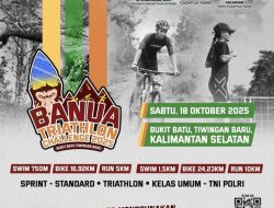 Dispar Kalsel Gencarkan Persiapan Jelang Lomba Triathlon 2025 di Geopark Meratus