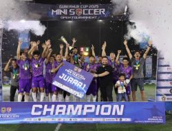 BBU BAM FC Raih Juara Pertama Gubernur Cup 2025 Mini Soccer