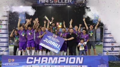 BBU BAM FC Raih Juara Pertama Gubernur Cup 2025 Mini Soccer