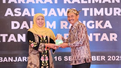 Gathering Warga Jadi Momentum, Gubernur Jatim Dorong Perdagangan Antar Daerah di Kalsel