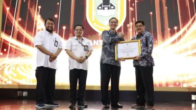 ANRI Nobatkan Pemprov Kalsel dengan Predikat “Memuaskan” atas Tata Kelola Arsipnya