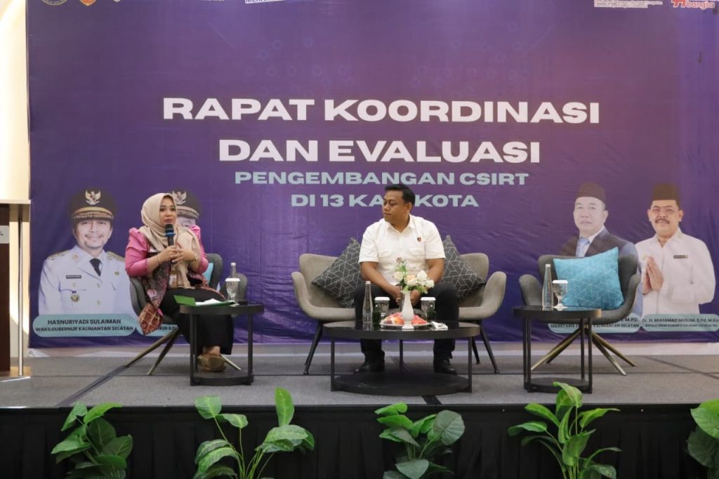 Pemprov Kalsel Perkuat Kesiapsiagaan Siber, Gelar Rakor dan Evaluasi CSIRT di 13 Kabupaten/Kota