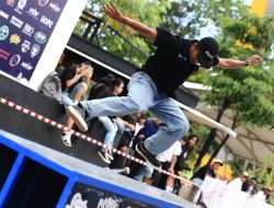 Aksi Seru Puluhan Skater Hiasi Pembukaan Push In Legacy Skateboard 2025 di Siring Paal 0
