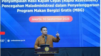 Ombudsman RI Temukan Empat Potensi Maladministrasi dalam Program Makan Bergizi Gratis
