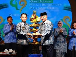 Gubernur Muhidin: HUT ke-499 Momentum Wujudkan Banjarmasin Maju Sejahtera