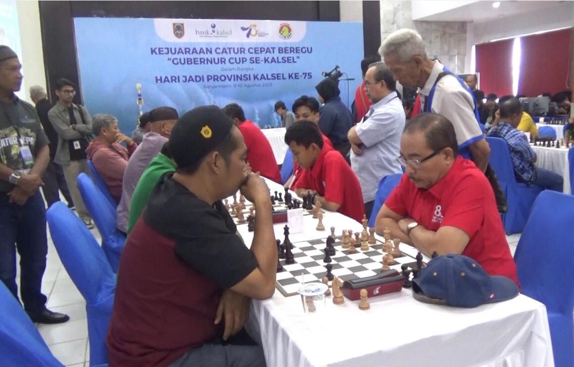 Bank Kalsel Jadi Tuan Rumah Turnamen Catur Beregu Gubernur Cup 2025 Bank Kalsel Jadi Tuan Rumah Turnamen Catur Beregu Gubernur Cup 2025