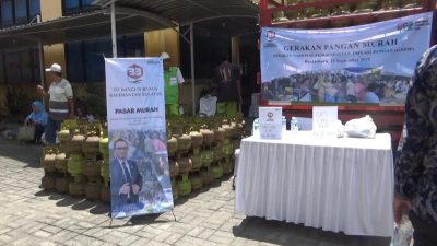Gas Elpiji Tiga Kilogram Turut Hadir di Gerakan Pangan Murah.
