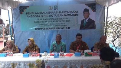 Rahman Nanang Riduan Sigap Tindaklanjuti Aspirasi Warga Pekauman