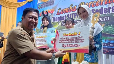 Siti Nurhayatul Hasanah Raih Juara Pertama Lomba Bercerita Kotabaru 2025