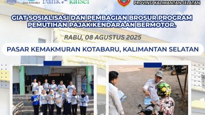 Pemprov Kalsel dan UPPD Kotabaru Teruskan Program Pemutihan Pajak Kendaraan
